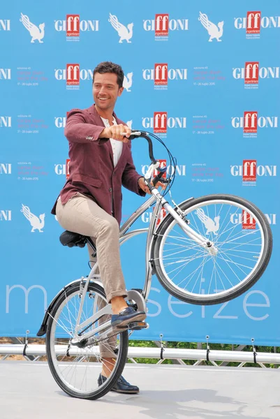 Luca Capuano al Giffoni Film Festival 2015 — Stockfoto