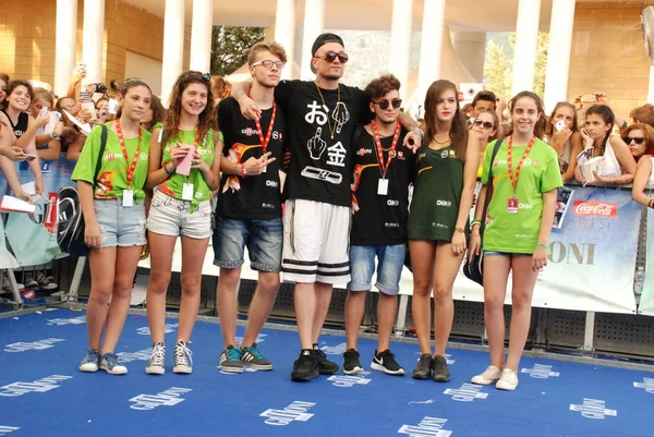 Gue 'Pequeno al Giffoni Film Festival 2015 — Stockfoto