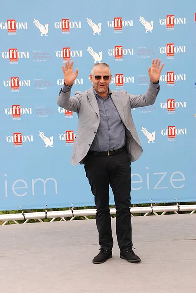 Кинофестиваль Fortunato Cerlino al Giffoni 2015 — стоковое фото