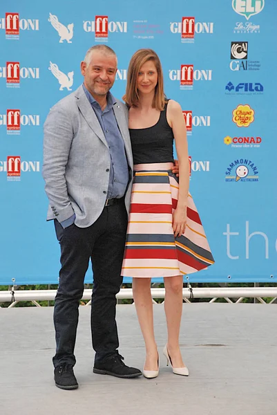 Fortunato Cerlino al Giffoni Film Festival 2015 — Stockfoto