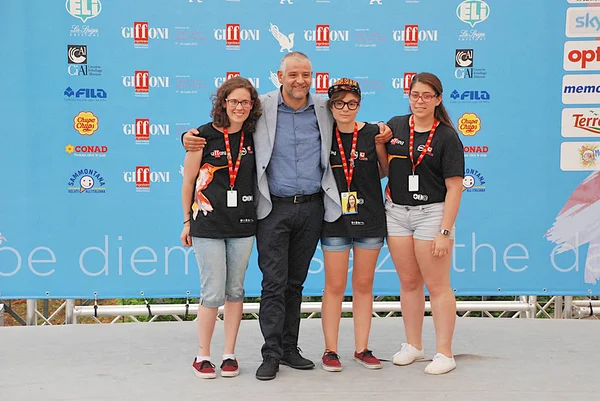 Fortunato Cerlino al Giffoni Film Festival 2015 — 스톡 사진