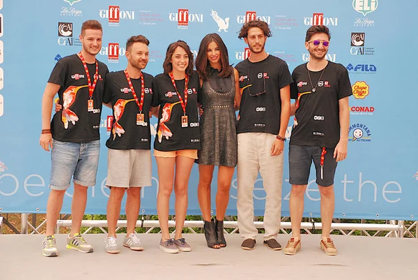 Francesca Chillemi al Giffoni Film Festival 2015 — Foto de Stock