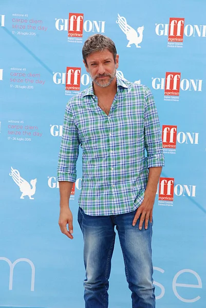 Sergio Assisi al Giffoni Film Festival 2015 — Stockfoto