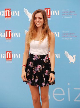 Aurora Ruffino al Giffoni Film Festivali 2015