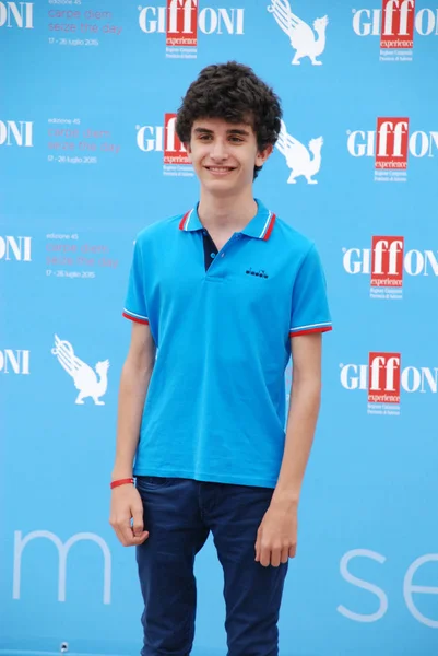 Pio Luigi Piscicelli al Giffoni Filmfestival 2015 — Stockfoto