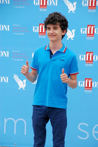 Pio Luigi Piscicelli al Giffoni Film Festival 2015 — Stock Photo, Image