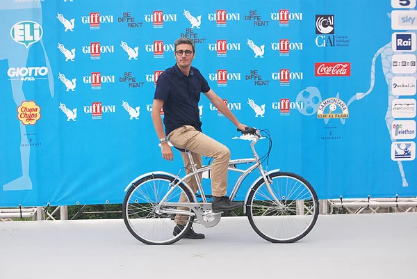 Pif al Giffoni Film Festivali 2014 — Stok fotoğraf