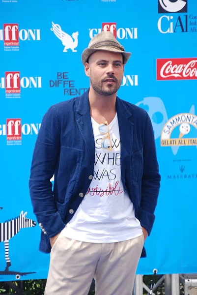 Marco D 'Amore al Giffoni Film Festival 2014 — Stockfoto