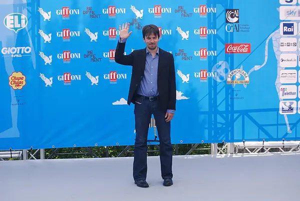 Davide Minnella al Giffoni Film Festival 2014 — Stockfoto