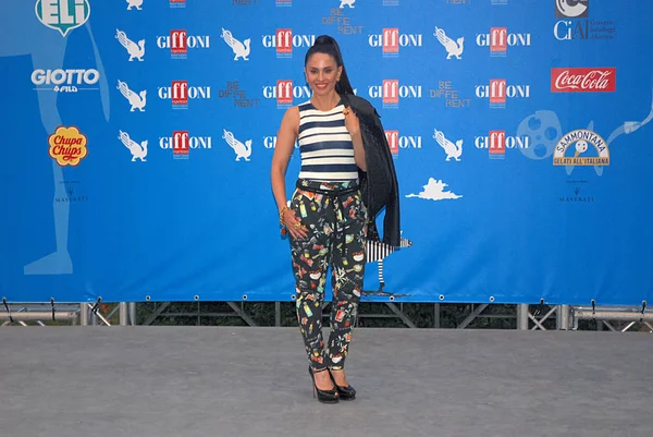 Paola Iezzi al Giffoni Film Festival 2014 — Stockfoto