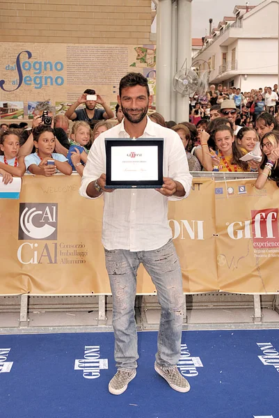 Francesco Arca al Giffoni Film Festival 2014 — 图库照片