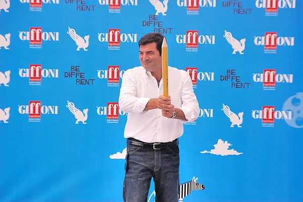Max Giusti al Giffoni Film Festival 2014 — Stockfoto