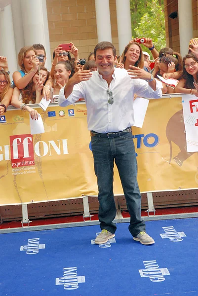 Max Giusti al Giffoni Film Festival 2014 — Stockfoto