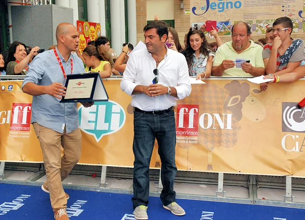 Max Giusti al Giffoni Film Festival 2014 — 图库照片