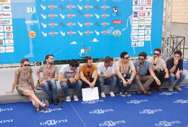El Festival de Cine de Chacal al Giffoni 2014 — Foto de Stock