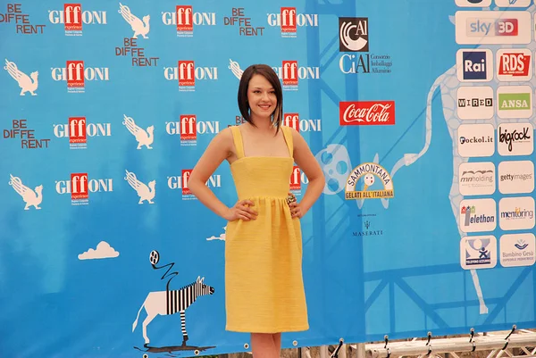 Marta Gastini al Giffoni Film Festival 2014 — Stock Photo, Image