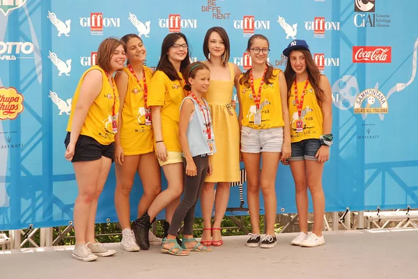 Marta Gastini al Giffoni Film Festival 2014 — Foto Stock