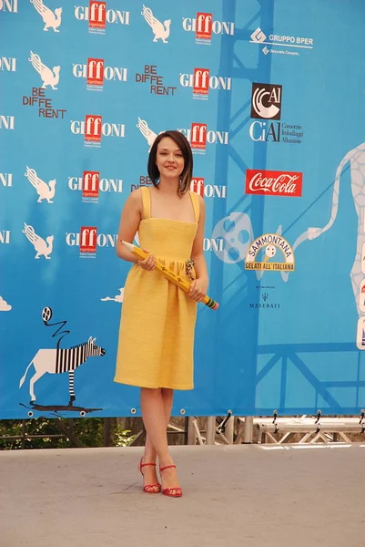 Marta Gastini al Giffoni Film Festival 2014 — Stockfoto
