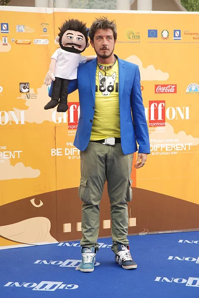Paolo Ruffini al Giffoni Film Festival 2014 — Stockfoto