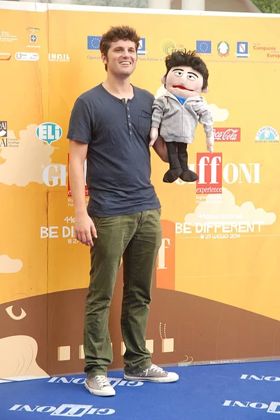 Frank Matano al Giffoni filmfestival 2014 — Stockfoto