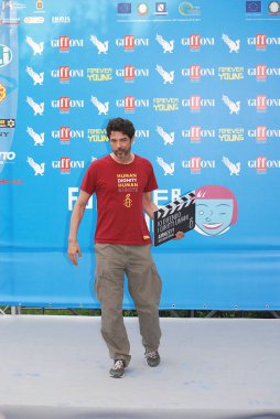 Giffoni Valle Piana, Salerno, Italia - 28 Luglio, 2013 : Alessandro Gassmann al Giffoni Film Festival 2013 , il 28 Luglio, 2013 a Giffoni Valle Piana, Italia  