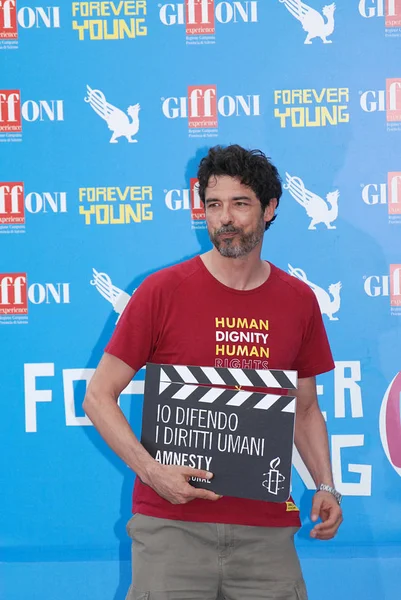 Giffoni Valle Piana, Salerno, Italia - 28 Luglio, 2013 : Alessandro Gassmann al Giffoni Film Festival 2013 , il 28 Luglio, 2013 a Giffoni Valle Piana, Italia  