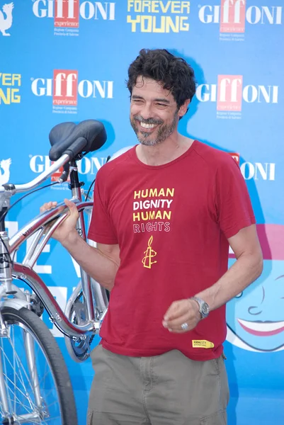Giffoni Valle Piana, Salerno, Italia - 28 Luglio, 2013 : Alessandro Gassmann al Giffoni Film Festival 2013 , il 28 Luglio, 2013 a Giffoni Valle Piana, Italia  