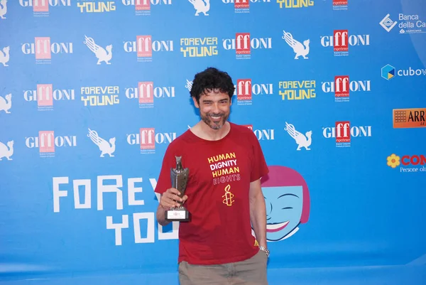 Alessandro Gassmann al Giffoni Film Festival 2013 — 图库照片