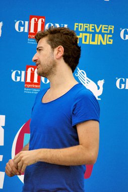 Giffoni Valle Piana, Salerno, Italia - 22 Luglio, 2013 : Alessandro Siani al Giffoni Film Festival 2013 , il 22 Luglio, 2013 a Giffoni Valle Piana, Italia 