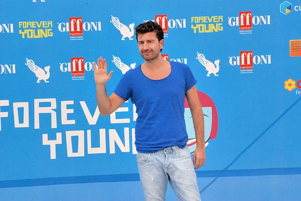 Giffoni Valle Piana, Salerno, Italia - 22 Luglio, 2013 : Alessandro Siani al Giffoni Film Festival 2013 , il 22 Luglio, 2013 a Giffoni Valle Piana, Italia 