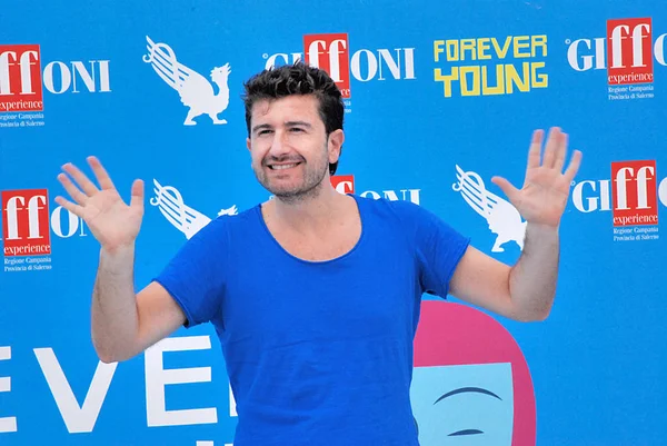 Giffoni Valle Piana, Salerno, Italia - 22 Luglio, 2013 : Alessandro Siani al Giffoni Film Festival 2013 , il 22 Luglio, 2013 a Giffoni Valle Piana, Italia 