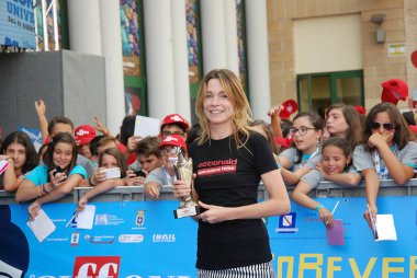 2013 Stefania Rocca al Giffoni Film Festivali