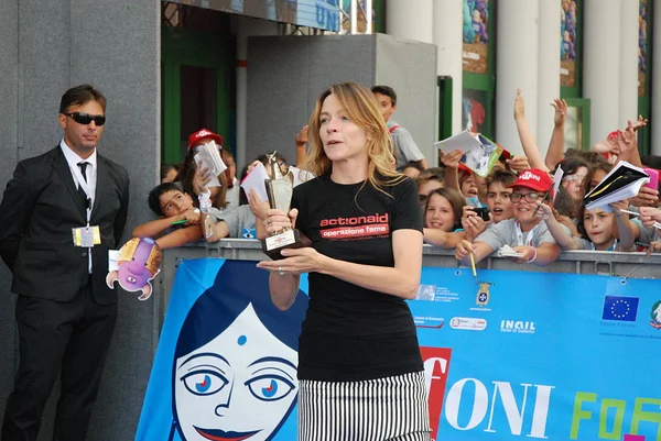 Stefania Rocca al Giffoni Film Festival 2013 — Stockfoto