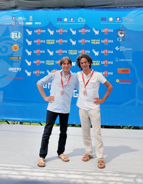 Stefan Jager ve Angelo Berardi al Giffoni Film Festivali 2013