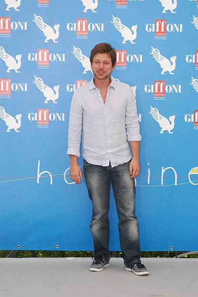 Claudio Gioe 'al Giffoni Filmfestival 2012 — Stockfoto