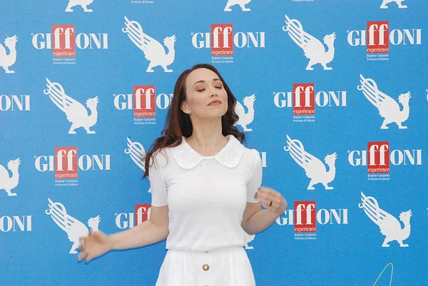 Chiara Francini al Giffoni Film Festival 2012 — стокове фото