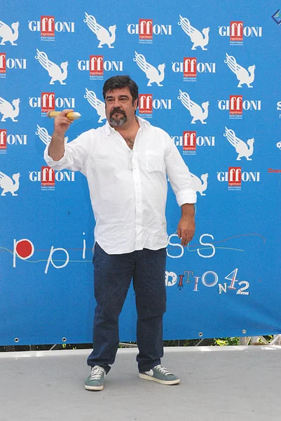Francesco Pannofino al Giffoni Film Festival 2012 — 图库照片