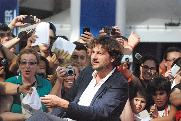 Leonardo Pieraccioni al Giffoni Film Festival 2012 — 图库照片