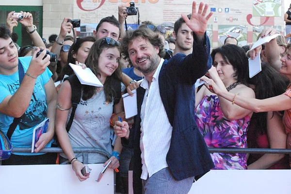 レオナルドPieraccioni al Giffoni映画祭2012 — ストック写真