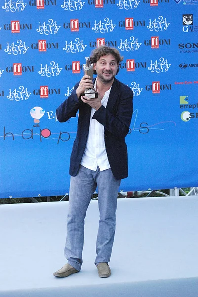 Leonardo Pieraccioni al Giffoni Film Festival 2012 — Stockfoto