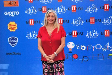 Giffoni Valle Piana, Salerno, Italia - 14 Luglio, 2012 : Mara Venier al Giffoni Film Festival 2012 - il 14 Luglio, 2012 a Giffoni Valle Piana, Italia  