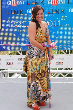Giffoni Valle Piana, Salerno, Italia - 19 Luglio, 2011 : Antonella Ferrari al Giffoni Film Festival 2011 - il 19 Luglio, 2011 a Giffoni Valle Piana, Italia  
