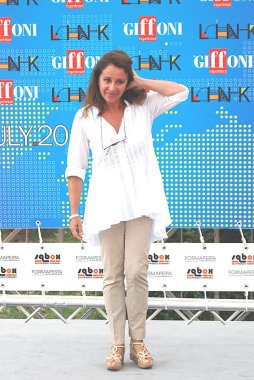 Giffoni Valle Piana, Salerno, Italia - 19 Luglio, 2011 : Carla Signoris al Giffoni Film Festival 2011 - il 19 Luglio, 2011 a Giffoni Valle Piana, Italia  
