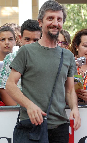 Giffoni Valle Piana, Salerno, Italia - 19 Luglio, 2011 : Ascanio Celestini al Giffoni Film Festival 2011 - il 19 Luglio, 2011 a Giffoni Valle Piana, Italia 