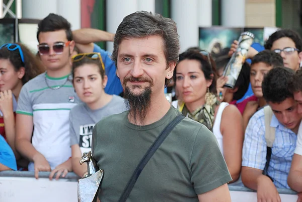 Giffoni Valle Piana, Salerno, Italia - 19 Luglio, 2011 : Ascanio Celestini al Giffoni Film Festival 2011 - il 19 Luglio, 2011 a Giffoni Valle Piana, Italia 
