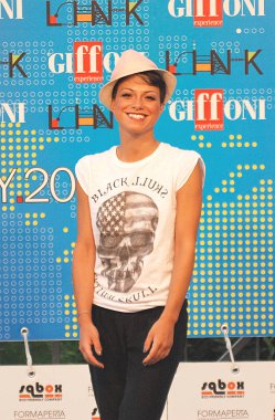 Giffoni Valle Piana, Salerno, Italia - 18 Luglio, 2011 : Dolcenera al Giffoni Film Festival 2011 - il 18 Luglio, 2011 a Giffoni Valle Piana, Italia  