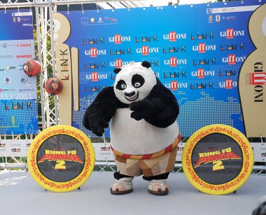 Giffoni Valle Piana, Salerno, Italia - 16 Luglio, 2011 : Cast Movie Kung Fu Panda 2 al Giffoni Film Festival 2011 - il 16 Luglio, 2011 a Giffoni Valle Piana, Italia  