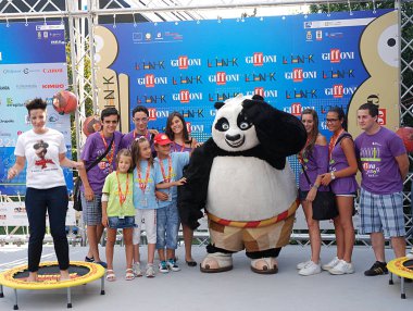 Oyuncular Kung Fu Panda 2 al Giffoni Film Festivali 2011