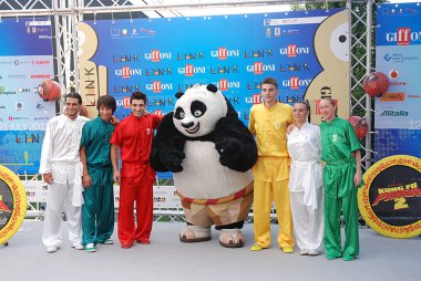 Oyuncular Kung Fu Panda 2 al Giffoni Film Festivali 2011