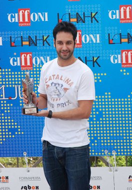 Giffoni Valle Piana, Salerno, Italia - 16 Luglio, 2011 : Matteo Branciamore al Giffoni Film Festival 2011 - il 16 Luglio, 2011 a Giffoni Valle Piana, Italia  